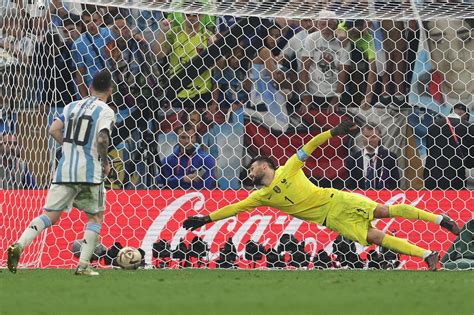 los penales de la final argentina francia
